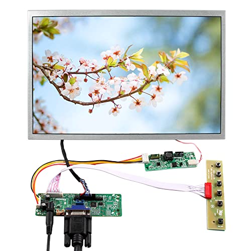 VSDISPLAY 12,1 Zoll 1280 x 800 HD 650nit IPS LCD Bildschirm und VGA 20pin WLED LVDs Controller Board