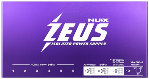 NUX MNU ZEUS Multi-Netzteil mit 10 Anschlüssen