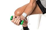 axion - Hand Elektrode + 5x5 cm Elektroden-Pads + Kabel zur TENS-Schmerzbehandlung