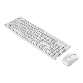 Logitech MK295 Silent - Tastatur-und-Maus-Set - USA International - Off White