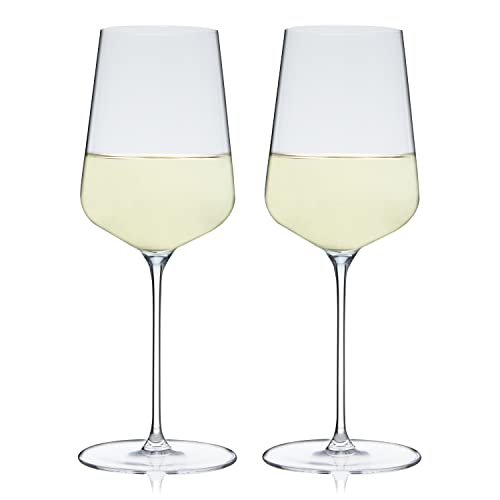Spiegelau & Nachtmann, 2-teiliges Weißweinglas-Set, Kristallglas, 430 ml, Definition, 1350162
