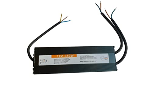 350W 230V AC 12V DC LED Stromversorgung Netzteil - Travo Trafo Transformator Wasserdicht IP 67 Stripe