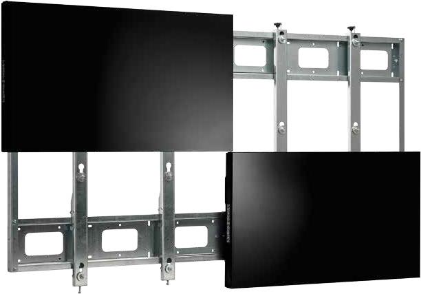 HAGOR VWR 2x3 Frame - Landscape - Klammer - für Videoleinwand - Bildschirmgröße: 117-119 cm (46-47) - Wandmontage