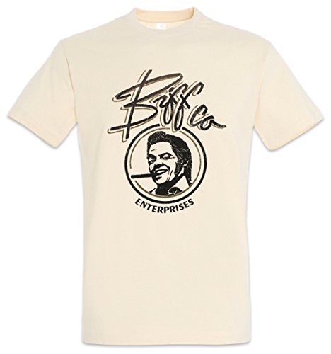 Urban Backwoods Biffco Enterprises Herren T-Shirt Beige Größe 2XL