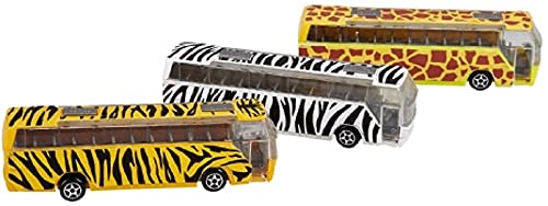 Ravensden Safari-Bus, Wildtier-Bus, 14 cm, zufällige Auswahl