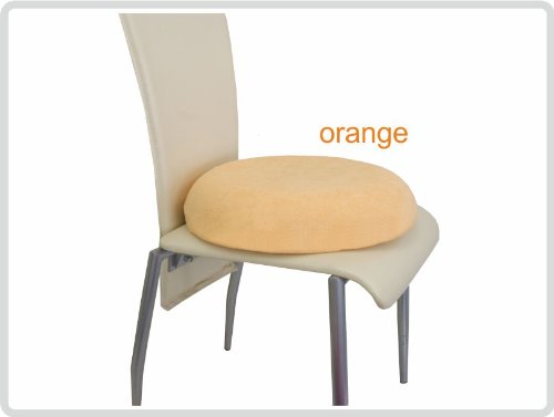 Latexkissen Sitzkissen Sit Ring Anti-Dekubitus-Sitzkissen rund, inkl. Frotteebezug, orange