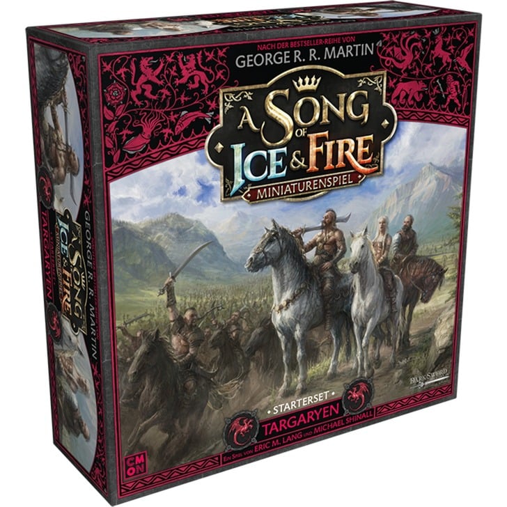 Asmodee A Song of Ice & Fire - Targaryen Starterset, Grundspiel, Tabletop, Deutsch