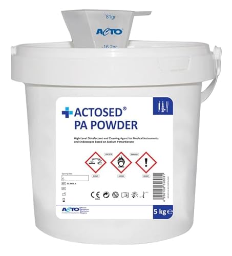 Actosed PA - Powder Hochwertiges Desinfektionsmittel für Endoskope und medizinische Instrumente (5 kg)
