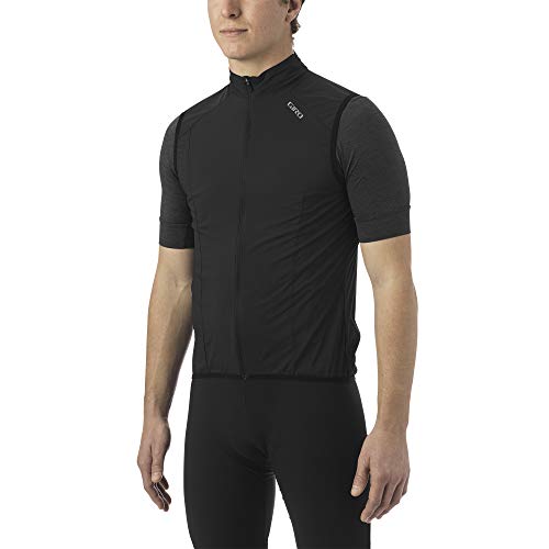 Giro Herren M Chrono Expert Wind Vest Fahrradbekleidung, Black, XXL