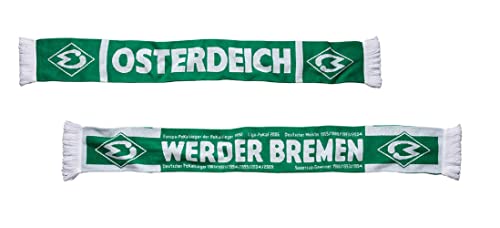 SV Werder Bremen Schal - Erfolge - grün/weiß Fanschal scarf - Plus Lesezeichen I love Bremen