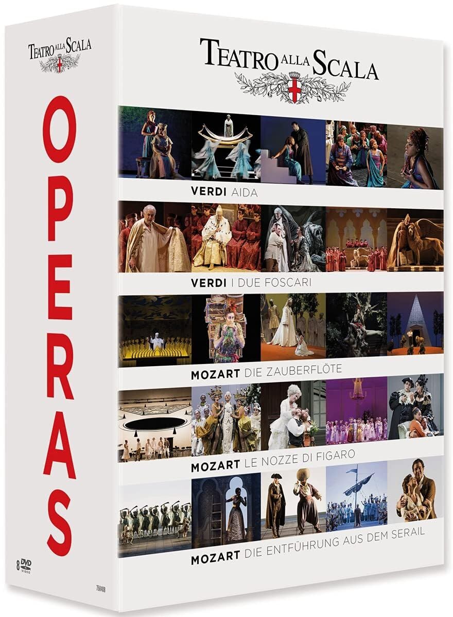 Teatro alla Scala Opera Box [Live recordings from Salzburg Festival 2015 -2018] [8 DVDs]