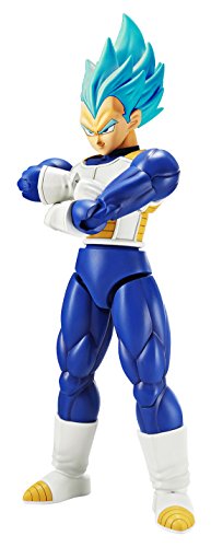 BANDAI Model Kit 19766 - 58577 Figure Rise - Super Saiyan God Vegeta, 15 cm