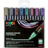 POSCA Pigmentmarker PC-5M, 8er Box, farbig sortiert