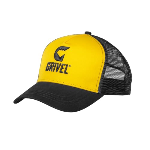 GRIVEL Trucker Cap Logo Cap mit Visier Farbe Gelb, gelb, One size