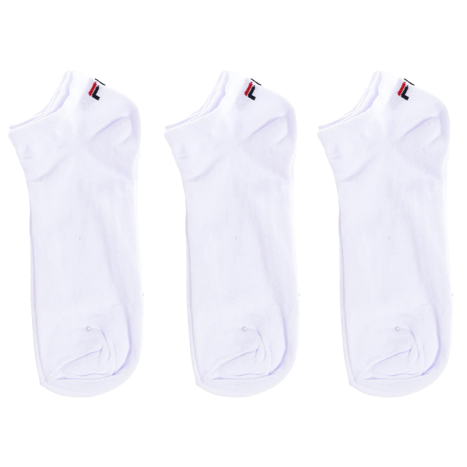 FILA 9 Paar Socken, Invisible Sneakers Unisex, einfarbig, 35-46 (3x 3er Pack) (Weiß, 43-46 (9-11 UK))