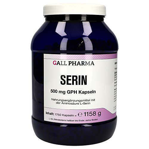 Gall Pharma Serin 500 mg GPH Kapseln, 1750 Kapseln
