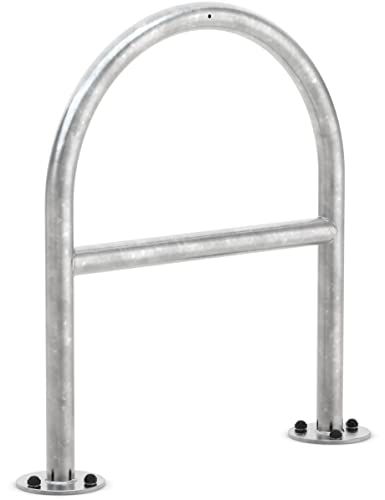 Bewährter Stand- und Schutzbügel für den Außenbereich 9531 - Fahrradständer für 2 Fahrräder - zum Aufdübeln