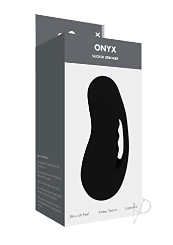 Linx Onyx Sucker Stroker männlichen Masturbator, schwarz Os