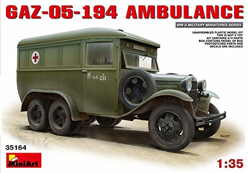 MiniArt 35164 - Modellbausatz GAZ-05-194 Ambulance