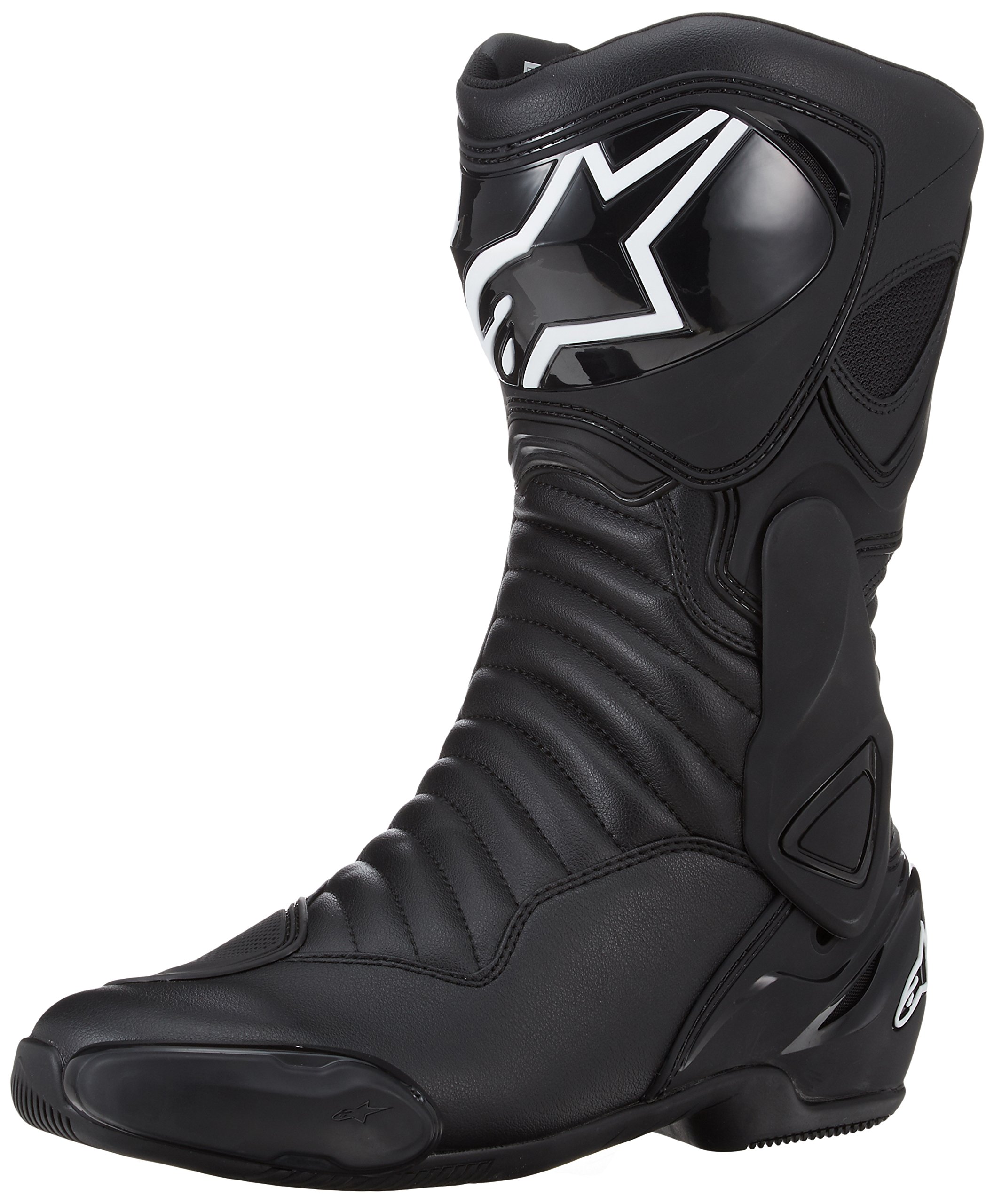 Alpinestars Motorradstiefel SMX-6 V2 Stiefel Sport Racing Boots schwarz GröÃŸe 48, 1691460448, Weiß