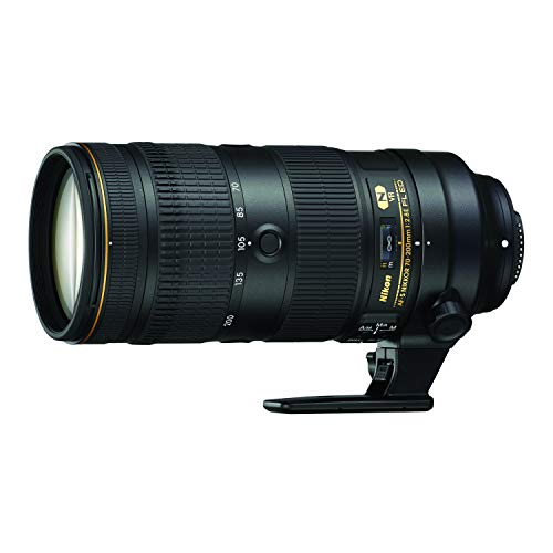 Nikon AF-S Nikkor 70-200 mm, 1:2.8E FL ED VR (inkl. HB-58 Gegenlichtblende mit CL-M2 Objektivbeutel) schwarz