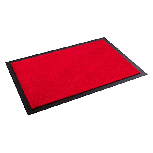 Schmutzfangmatte EASY CLEAN COMFORT in verschiedenen Farben und Größen, Farbe:rot, Größe:80 x 120 cm