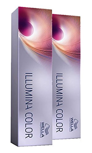 Wella 2x Illumina Color 10/1 Hell-Lichtblond Asch 60 Ml