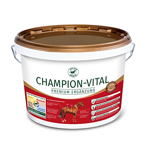 Atcom Champion-Vital - Ergänzungsfuttermittel für Pferde - 5 kg