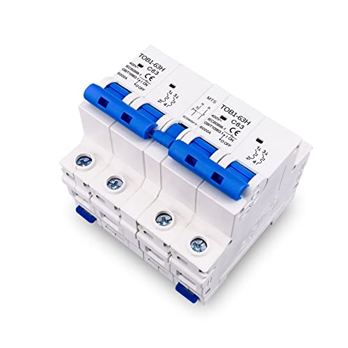 Leistungsschalter Dual Power Manual Transfer Switch Leistungsschalter MCB 50Hz/60Hz (Color : 40a, Size : 1P 1P)