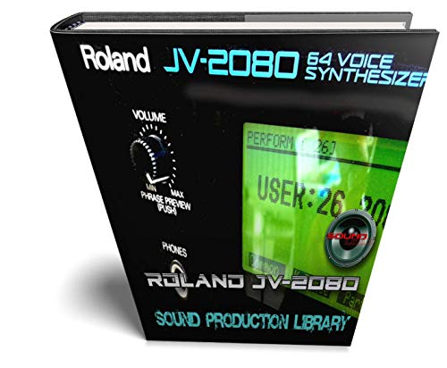 for Roland JV-2080 - the very Best of - Large unique original WAVE/Kontakt Multi-Layer Samples Studio Library on DVD or download