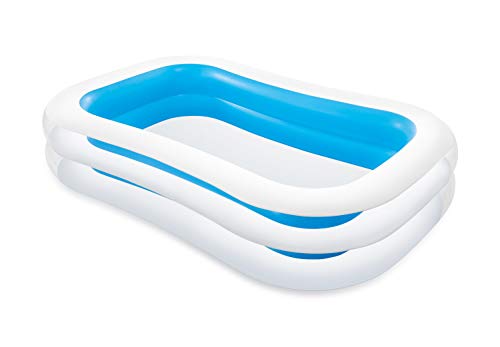 Intex Swim Center Familien Inflatable Pool, 103" x 69" x 22" (Sortiert Farbe: Blau oder Grün)