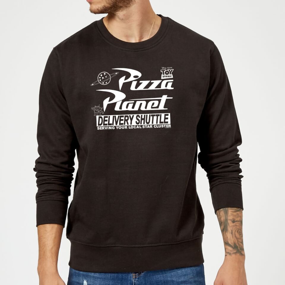 Toy Story Pizza Planet Logo Pullover - Schwarz - S