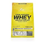 2 x Olimp 100% Natural Whey Protein Isolate, 600g Beutel (2er Pack)