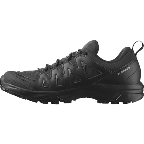 Salomon Herren X BRAZE Gore-TEX Hiking Shoe, Black/Black/Phantom, 40 EU