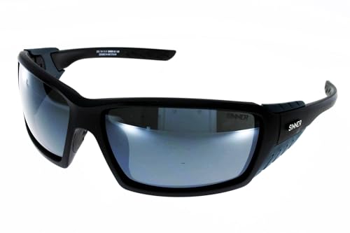 SINNER Unisex Relais-Matte Black-Smoke Flash Mirror Cat.4 Sonnenbrille, Mehrfarbig (Mehrfarbig)