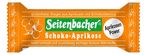 Seitenbacher Aprikosen Riegel I glutenfrei I 90% Fruchtanteil I 12er Pack (12x50g)