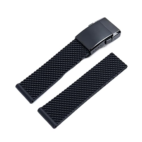 vkeid FKIMKF Für Breitling-Armband, weiches Silikon-Gummi-Uhrenarmband, 22 mm, 24 mm, Uhrenarmband
