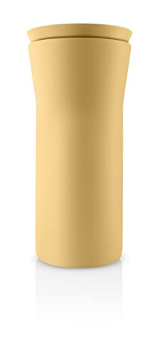 EVA SOLO | City To Go Cup 0,35l Golden sand |Praktischer doppelwandiger Thermobecher, der sich einfach mit einer Hand bedienen lässt – Klickverschluss mit Möglichkeit | Golden sand