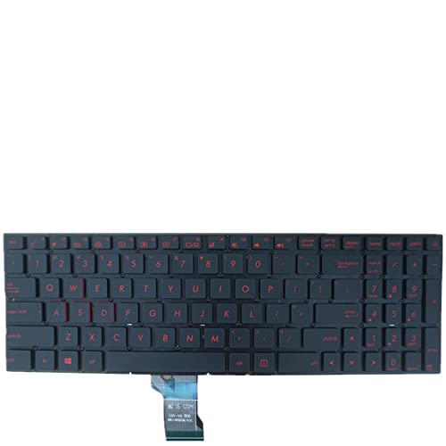 FQ Laptop Tastatur für ASUS R104 R104T R104TA R104TAF Schwarz Amerikanische Version