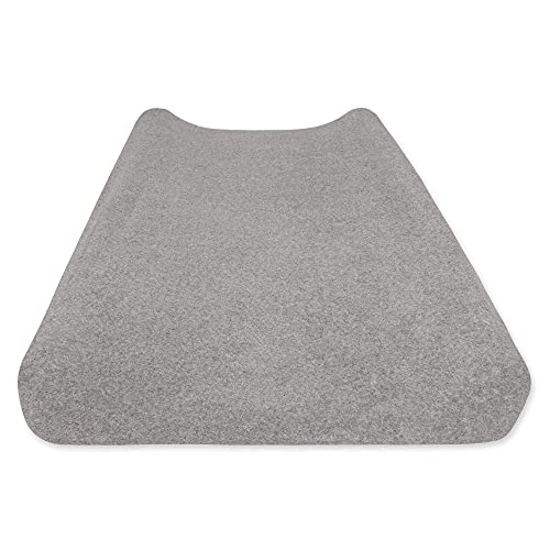 Burt's Bees Baby Organic Knit Terry Changing Pad Cover, Heather Grey by Burt's Bees Baby