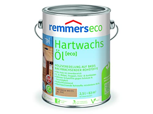 REMMERS ECO HARTWACHS-OEL - 2.5 LTR (INTENSIV-WEISS)