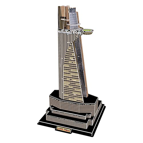 University Games 5056015085520 Marvel Studios: Stark Tower 3D-Puzzle