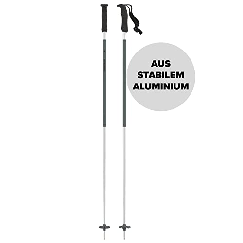 ATOMIC Unisex-Erwachsene (Redster Q Green/Silver) Gehstock, Grün/Silber (Mehrfarbig), 115cm