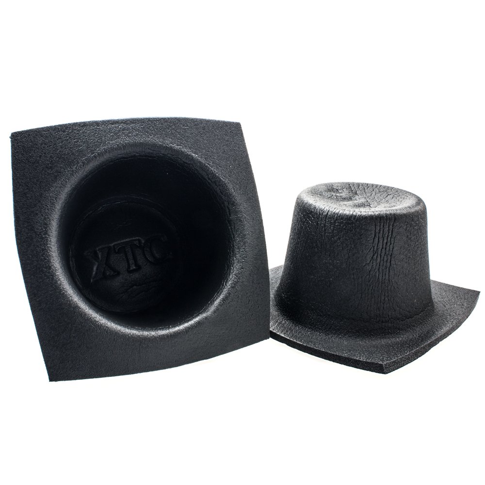 Metra VXT55 - Kfz Lautsprecher-Schutzgehäuse aus Schaumstoff (rund/Ø 13cm / Paar) für bessere Akustik und Schutz vor Wasser, Rost, Staub für Einsatz z.B. in Auto, Boot, Spa, Terrasse, UVM.