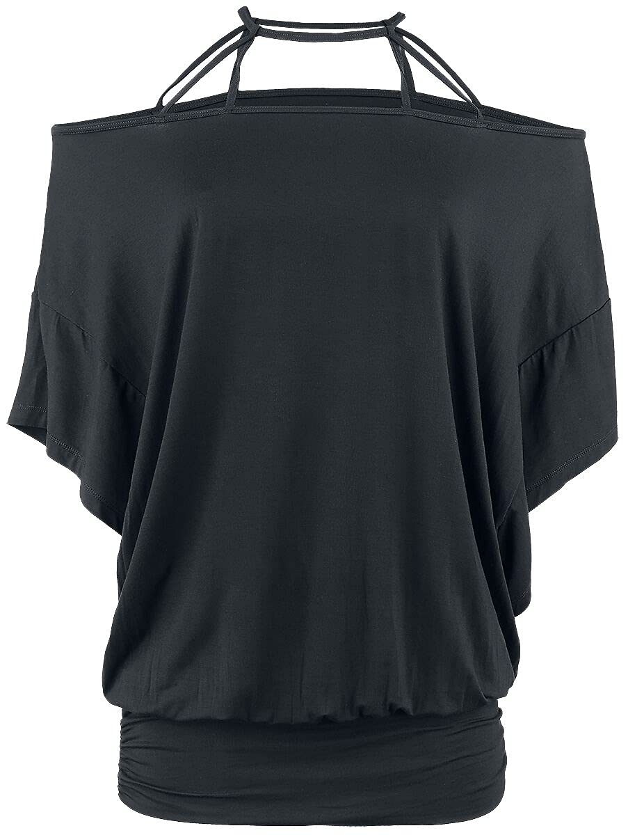 Black Premium by EMP Bat Longtop Frauen T-Shirt schwarz L