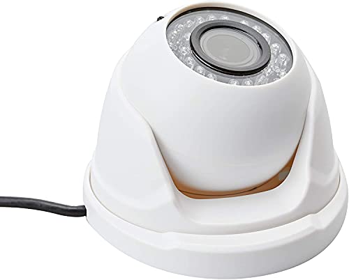 Jandei 4-in-1 Mini Dome 720P Außen Kamera mit Infrarot, Weiß