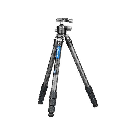 LEOFOTO Mr Q-Serie LQ-284C+LH-36 Carbon Dreibeinstativ - Ultraleicht und enorm stabiles Kamera Tripod für die professionelle Fotografie