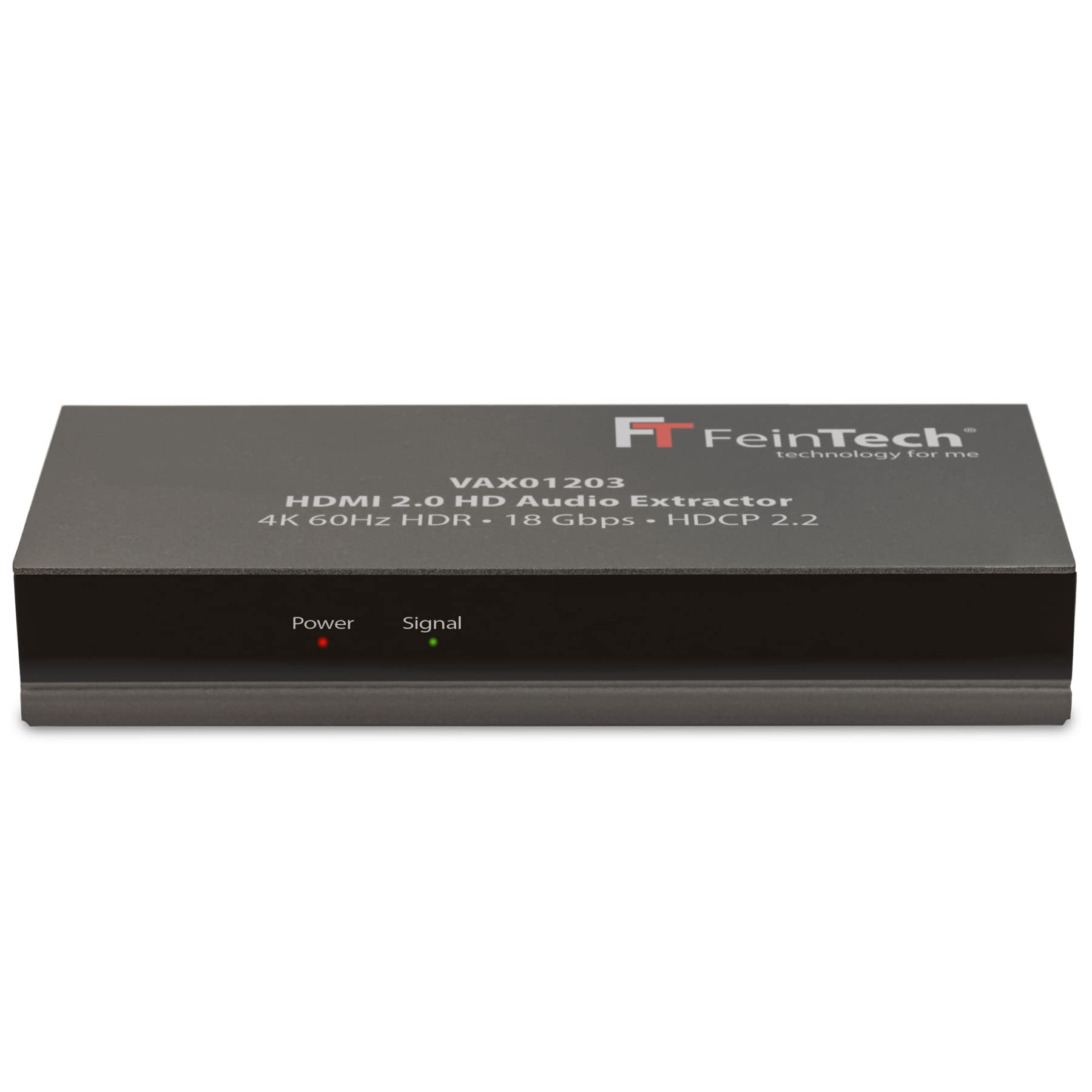 FeinTech VAX01203 HDMI 2.0 HD-Audio Extractor Splitter für DTS-HD Dolby Atmos TrueHD 4K HDR