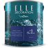 ELLE Decoration by Crown Wandfarbe 'Into The Blue No. 251' blau matt 2,5 l