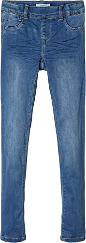 Name IT NOS Jungen NKFPOLLY DNMTORA 2311 Legging NOOS Jeans, Blau (Medium Blue Denim Medium Blue Denim), (Herstellergröße: 158)